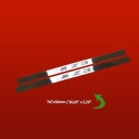 REVÊTEMENTS SEUIL BMW Z3 M TYPE1 4-CYLINDROWE, GARNITURE BRILLANT AVEC ACIER Nphoto 5