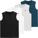 Мужская футболка 4F, майка, спортивная тренировка, упаковка из 4 штук