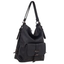 tmavomodrá kabelka batoh taška Gallantry 2v1 A4 taška Veľkosť veľká (veľkosť A4)