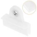 10 PIECES SREBRNYCH METALOWYCH CLIPS DO DEFLEKTOROW PRZECIWDESZCZOWYCH DO LATERAL PROTECTIONS OKIENNYCH CAR  photo 9