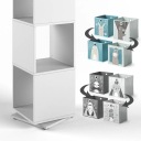 Стелаж Vicco 35 см х 145 см х 35 см білий
