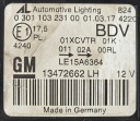 OPEL ZAFIRA C LIFT XÉNON LED PROJECTEUR GAUCHE PHARE AVANT GAUCHE 13472662photo 7