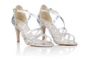 Свадебные босоножки SAN 005 BUTDAM серебро зеркало 36