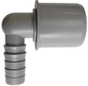 FI50 УГЛОВОЙ НАКОНЕЧНИК С ВЫХОДОМ ДЛЯ ШЛАНГА 19-21 ММ