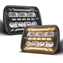 7X6 РЕШІТКИ LED (СВІТЛОДІОД) (СВІТЛОДІОД) 5X7 KWADRATOWY ФАРА LED (СВІТЛОДІОД) (СВІТЛОДІОД) 1PAIR Z SWIATLAMI DO J5  фото 6