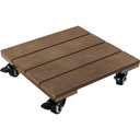 БАЗОВАЯ МОБИЛЬНАЯ ПОДСТАВКА ДЛЯ ЦВЕТОЧНОГО ГОРШКА С ЗАМКОМ НА КОЛЕСАХ