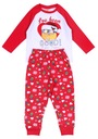 Červené vianočné pyžamo MINIONKI 104 cm