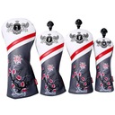 Набор защитных чехлов для клюшек для гольфа, 4 шт.