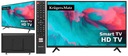 TELEWIZOR 32'' KRUGER&MATZ LED HD DVB-T2 NETFLIX YOUTUBE SMART TV WI-FI