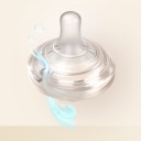 Canpol babies Пляшка Natural Shape з двозонною соскою 260 мл 3м+