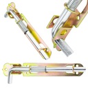 Ригель с ПРУЖИННОЙ ПОСЛЕДНИЦЕЙ для ворот GATE 180 мм