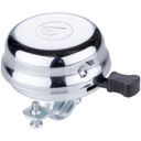 GŁOŚNY METALOWY DZWONEK ROWEROWY CLASSIC SILVER DUNLOP 56mm
