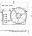 NRF 47301 WENTYLATOR, CHLODZENIE ENGINE  photo 15