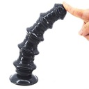 VEĽKÝ ANÁLNY KOLÍK INTÍMNE DILDO BUTT PLUG UNISEX VEŽA Materiál gél