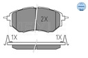 ZAPATAS HAM. SUBARU P. LEGACY IV 3.0 03- Z SENSOR 