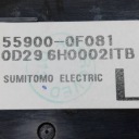 TOYOTA VERSO-S 2011 Z ПЕРІД ПАНЕЛЬ КОНДИЦІОНЕРА  (17998944611) фото min 9
