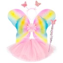 Розовый PASTEL BUTTERFLY SET Юбка-пачка WINGS BUTTERFLY