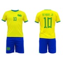 ФУТБОЛЬНАЯ ФОРМА НЕЙМАРА БАРСЕЛОНА, размер 140, БРАЗИЛИЯ