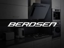 КУХОННАЯ ВЫТЯЖКА С ДЫМОХОДОМ СТЕКЛЯННАЯ LED BERDSEN 60см