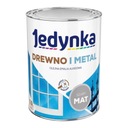 JEDYNKA do Drewna i Metalu 0,9L SZARY MAT