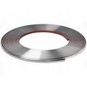 ЛЕНТА ДЕКОРАТИВНАЯ ХРОМИРОВАННАЯ, ХРОМИРОВАННАЯ РУЛОН 8М 9ММ