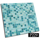 Самоклеящаяся плитка ПВХ 25 см. Керамический пэчворк.