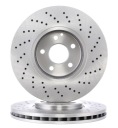 2 CV DISQUES FREIN RIDEX 82B1139 AVANT CONVIENT VERS MERCEDES-BENZ 330MMphoto 13