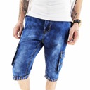 КОРОТКИЕ ШОРТЫ БРЮКИ-КАРГО МУЖСКИЕ ДЖИНСОВЫЕ ШОРТЫ