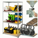 Полка для гаража и склада металлическая оцинкованная HELIOS 180x90x35см 4Px400kg