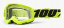 ОЧКИ 100% Strata fluo Cross ATV ENDURO Противотуманный флюоресцентный 100 ПРОЦЕНТОВ