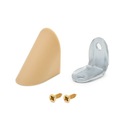 1 ШТ. МЕБЕЛЬНЫЙ УГЛОВОЙ КРОНШТЕЙН СОЕДИНИТЕЛЬ ОПОРА ПОЛКИ - КЛЕН.