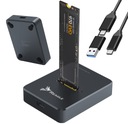 Адаптер SSD M.2 Карманный накопитель NVMe SATA USB-C 3.2