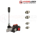 DISTRIBUIDOR HIDRÁULICO 1 SEKCYJNY 20L P40 + PRZYLACZA 16/16 HYDROLIDER 