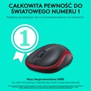 Logitech M185 Mysz bezprzewodowa, 2,4 GHz, Producent Logitech