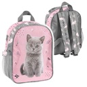 Рюкзак для похода в детский сад для девочки, детсадовского котенка