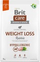 BRIT CARE WEIGHT LOSS RABBIT RICE 3kg Liczba sztuk w opakowaniu 1 szt.