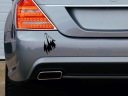 STICKER WITHOUT TLA NA CAR LAPTOP COFFEE BOXES GLOWA WYJACEGO WILKA 18 X 10,5 CM  photo 5