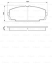 PLAQUETTES FREIN AVANT VERS TOYOTA HIACE 2,0-2,7 89-photo 16
