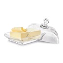 SZKLANA MASELNICZKA Z POKRYWKĄ maselnica Tadar pojemnik na masło twaróg