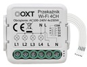 Мини-релейный модуль OXT, 4 цепи WiFi TUYA