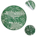 КРУГЛЫЙ САДОВЫЙ КОВРИК ДЛЯ ТЕРРАСЫ, БАЛКОНА 120 СМ