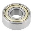 10 PIECES KIT BEARING KULKOWYCH ZE STEEL STAINLESS STEEL 6 X 15 X 5 MM  photo 8