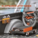 LIFT MOTORCYCLE HOMCOM POMARANCZOWO-CZARNY 49,5X39,5X13,5 CM  photo 9