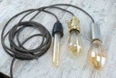 натуральный плетеный кабель лофт лампа паук серый коричневый шерсть DIY
