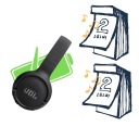 НАКЛАДНЫЕ НАУШНИКИ JBL TUNE 520BT ЧЕРНЫЕ BLUETOOTH PURE BASS 57H БЕСПЛАТНО