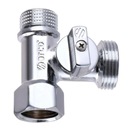 Тройник 1/2x1/2 дюйма с клапаном ARCO 3/4 дюйма