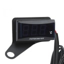 МЕРНИК ТЕМПЕРАТУРЫ ВОДЫ МОТОЦИКЛЕТНАЯ УНИВЕРСАЛЬНЫЙ DC12V LCD SLIM Z NIEBIESKIM SWIATLEM  фото 10