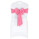 ЭЛАСТИЧНЫЙ БАНТ, ДЕКОР НА ПРИТЕЛЕ, РОЗОВЫЙ СПАНДЕКС ДЛЯ БАНКЕТНОГО КРЕСЛА