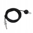 ВЕРЕВКА ВЫСОКОПРОЧНАЯ ДЛЯ ФИТНЕС-УПРАЖНЕНИЙ, ЧЕРНАЯ 5М