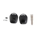 2 BUTTONS BODY CONSOLE Z KEY AUTOMOBILE COVER BLACK E3  photo 9